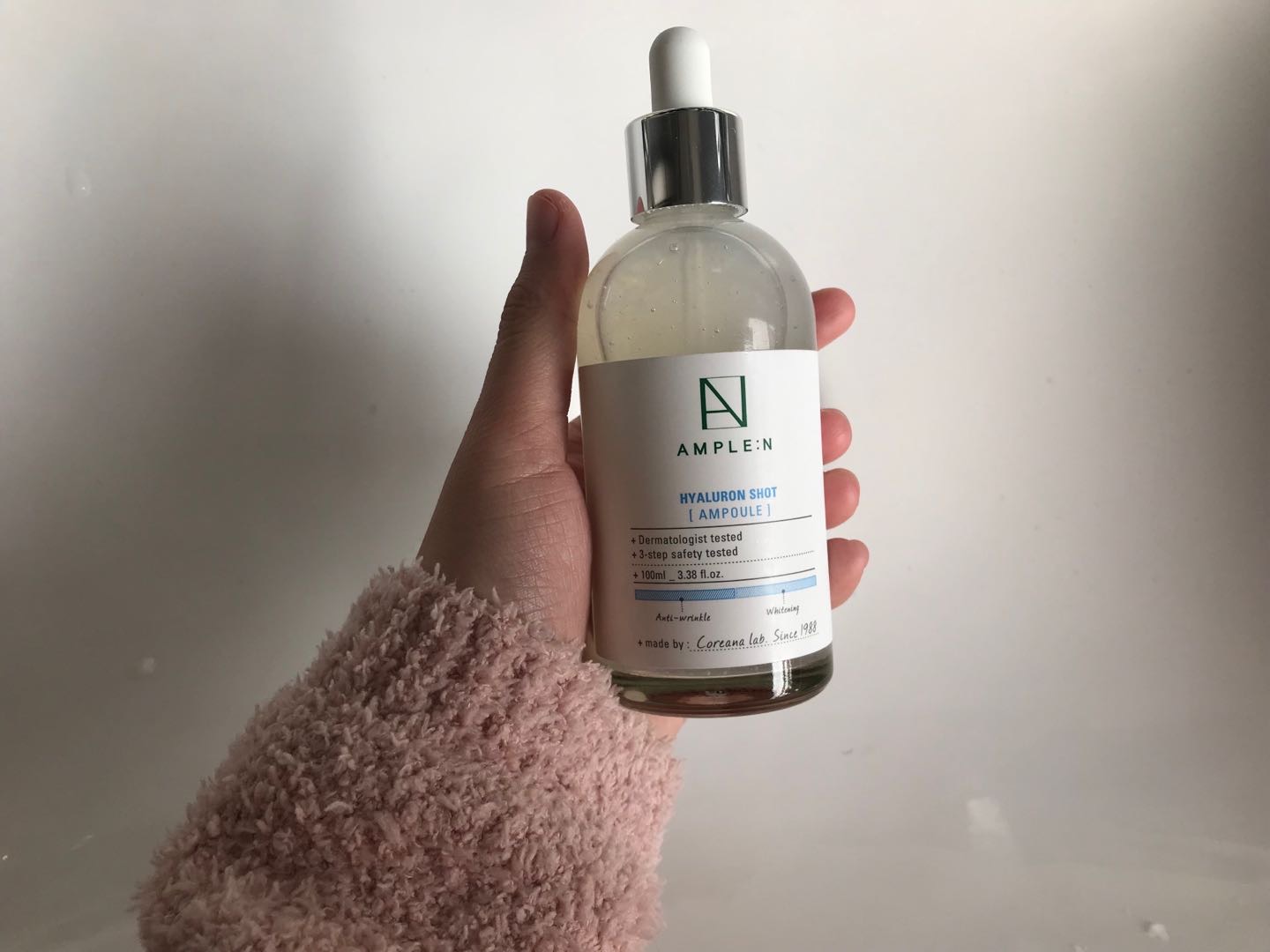 韩国Coreana高丽雅娜玻尿酸安瓶透明质酸原液水润面部精华100ml