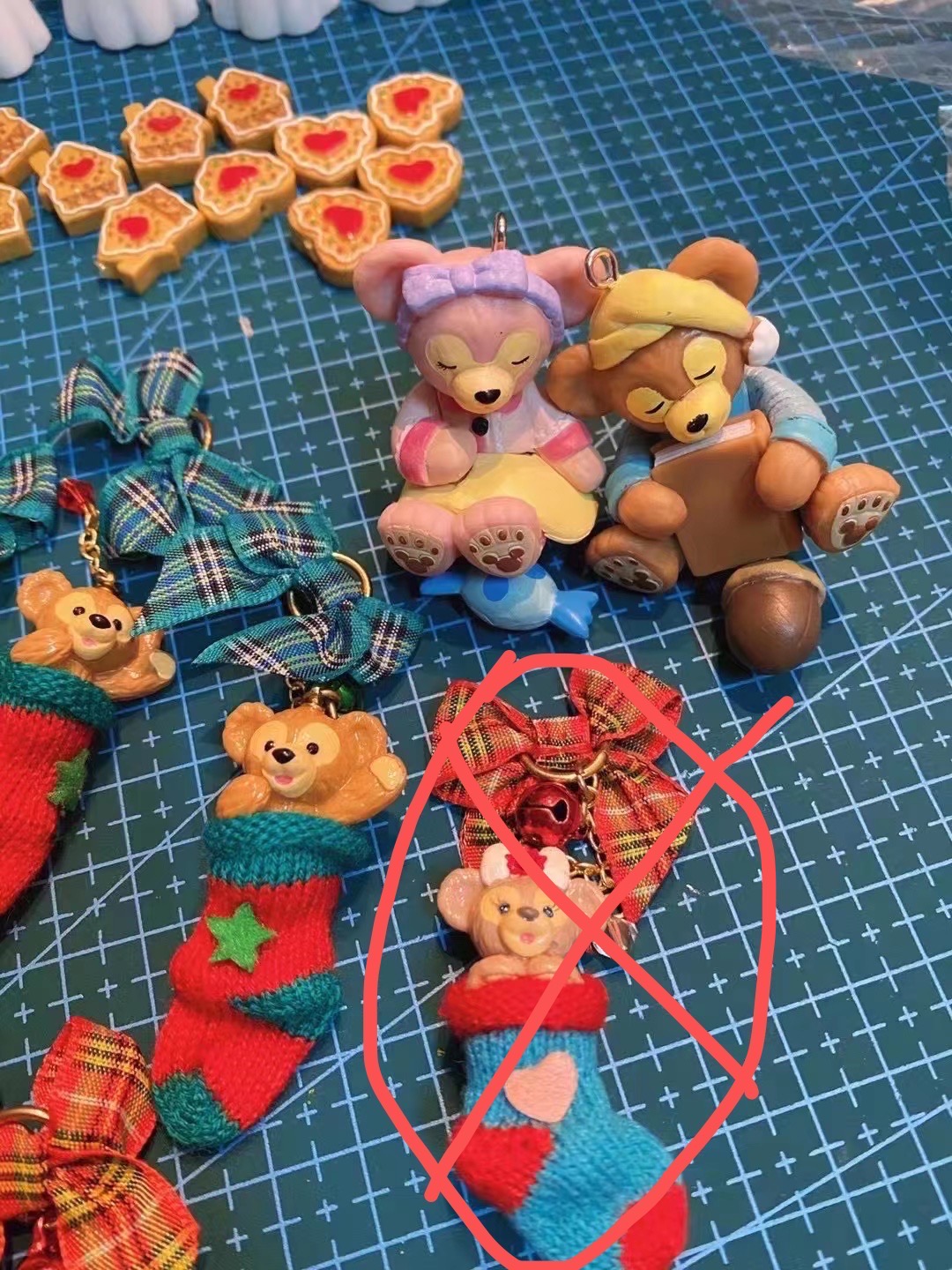 纯手工小熊挂件