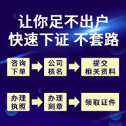 办理营业执照 注册变更 真实地址挂靠 一站式服务