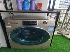 转让公司抽奖中的全新西门子滚筒洗衣机有发票