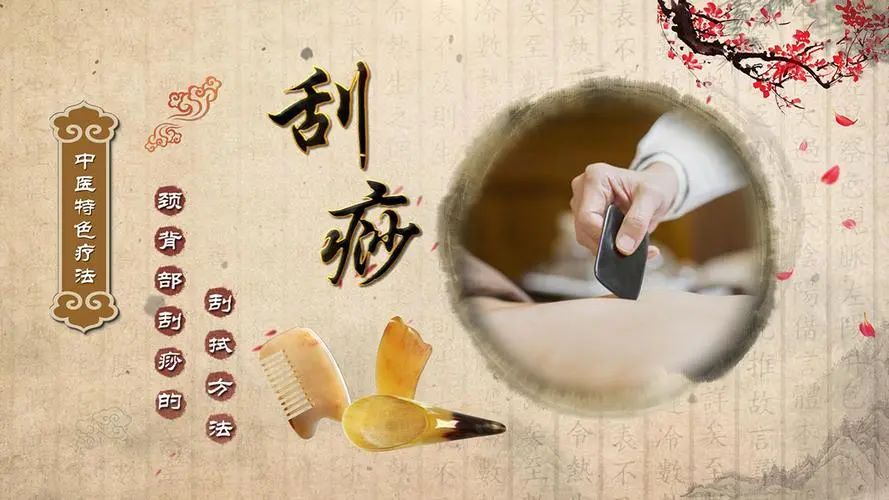 刮痧背刮调理