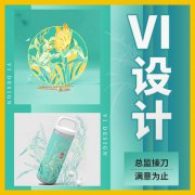 VI设计全套VIS视觉打造品牌形象设计企业VI标志餐饮包装logo设计