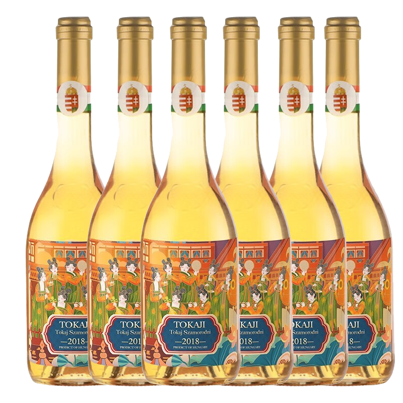 Tokaji托卡伊匈牙利贵腐女士甜白葡萄酒500ml*6