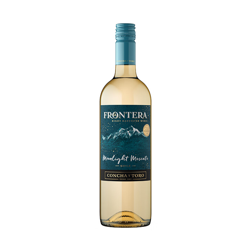 Concha y Toro干露缘峰Frontera 夜收莫斯卡托甜白葡萄酒750ml