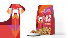 萌它福宠物食品类包装设计