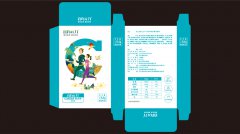 宜有元力代餐蛋白棒类包装设计