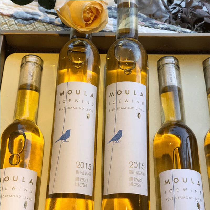 慕拉蓝钻冰酒 12度冰白葡萄酒 低度甜酒六支