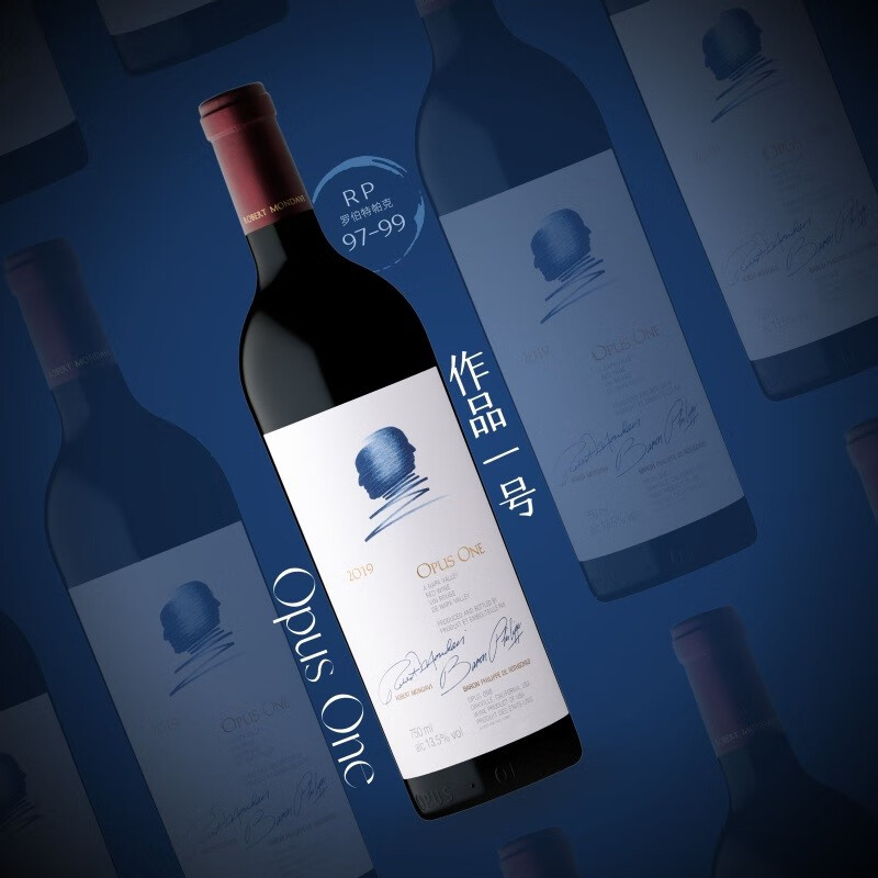 作品一号（Opus One）干红葡萄酒2019750ml果味醇香 口感优雅