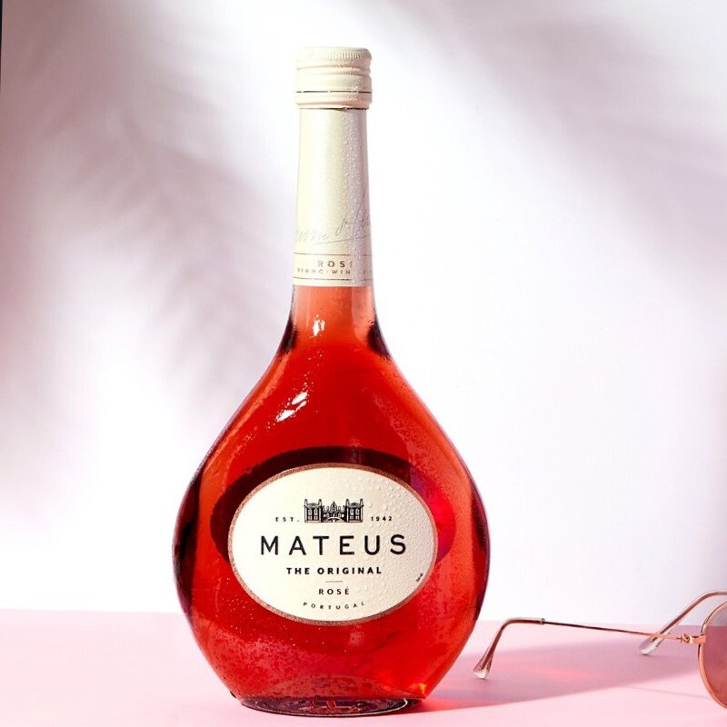 玛天露（MATEUS）【葡萄牙国家馆】桃红葡萄酒进口 口味清爽色泽亮丽,玛天露葡萄酒 桃红葡萄酒75