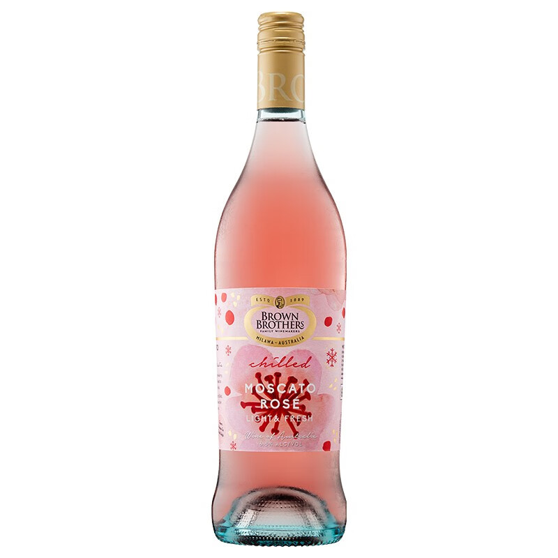 布琅兄弟 澳大利亚进口 澳洲布琅兄弟 布朗兄弟 布朗甜酒葡萄酒 750ml 布朗兄弟莫斯卡托桃红葡萄