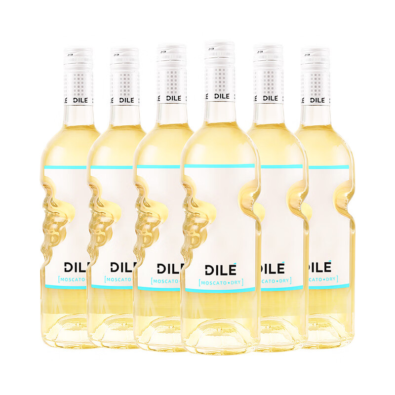 帝力（DILE）意大利 天使之手 冰白 莫斯卡托起泡酒 气泡酒 整箱6支装
