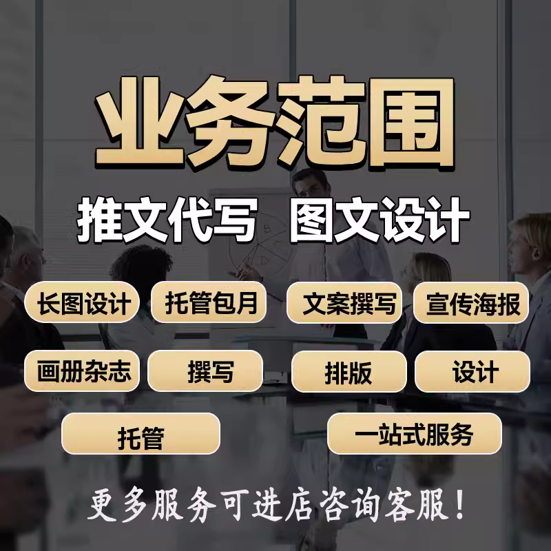 公众号推文排版长图文海报设计文案撰写美篇秀米H5编辑代运营包月